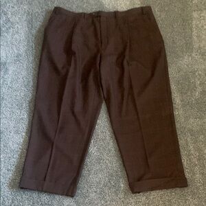 Phat farm suit pants 52  Brown Trousers 40